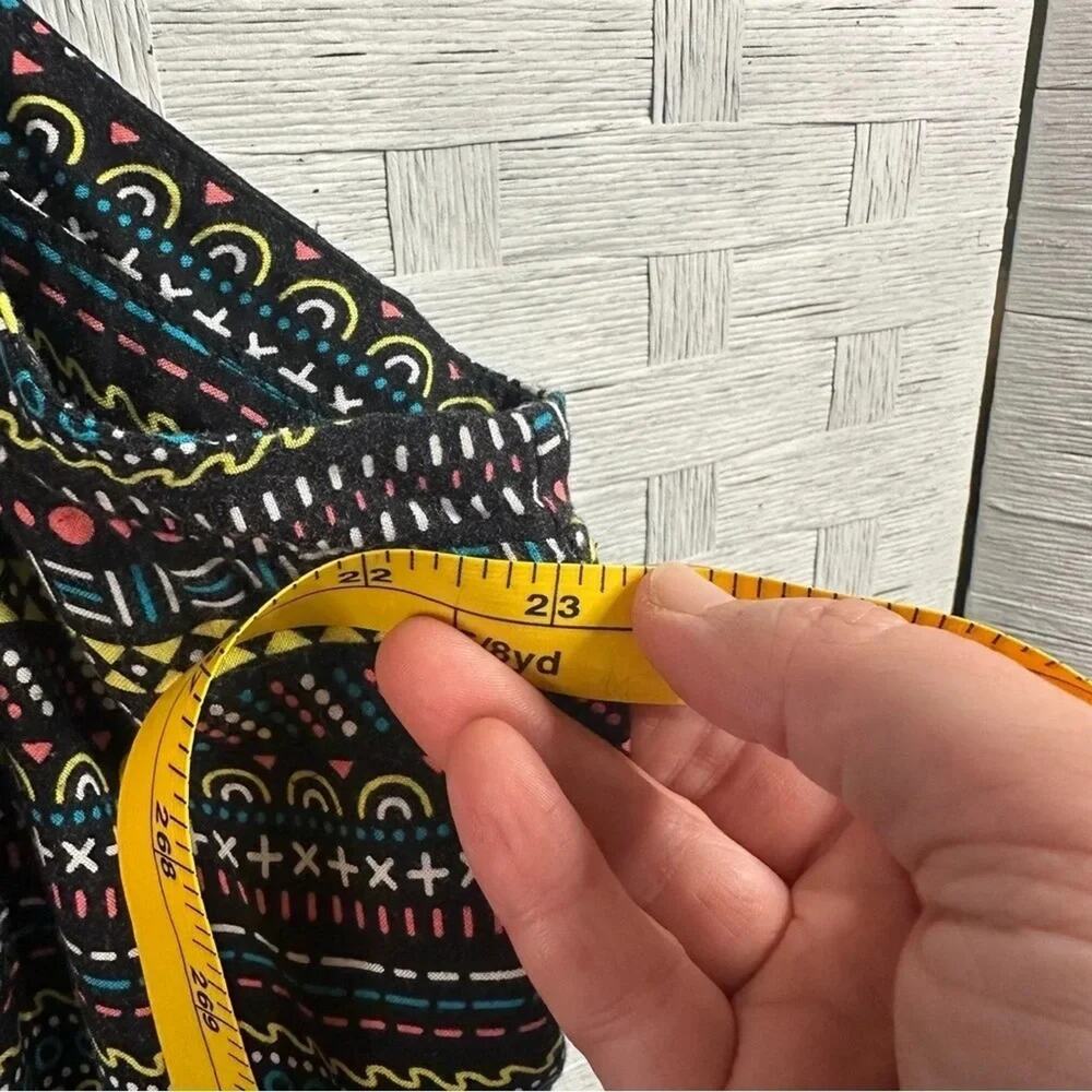 Torrid Womens Dress Mini Challis Sweetheart colorful summer 90s coastal Plus SZ - Picture 14 of 15